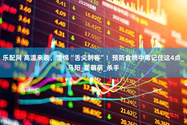 乐配网 高温来袭，警惕“舌尖刺客”！预防食物中毒记住这4点_马阳_霍萌萌_杀手