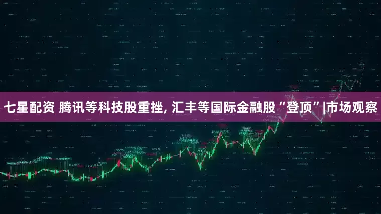 七星配资 腾讯等科技股重挫, 汇丰等国际金融股“登顶”|市场观察